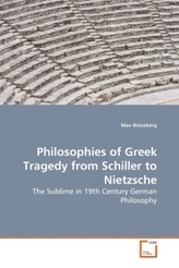 Philosophies of Greek Tragedy from Schiller to Nietzsche