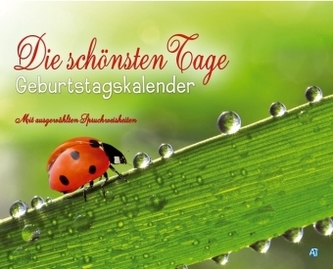 Die schönsten Tage, Geburtstagskalender