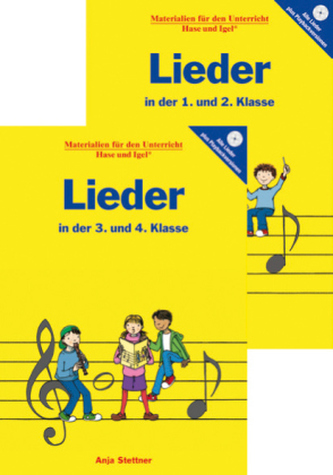 Lieder in der 1. und 2. Klasse / Lieder in der 3. und 4. Klasse, 2 Bde. m. 2 Audio-CDs