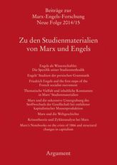 Zu den Studienmaterialien von Marx und Engels