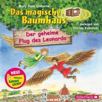 Das magische Baumhaus - Der geheime Flug des Leonardo, 1 Audio-CD