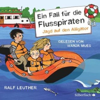 Ein Fall für die Flusspiraten - Jagd auf den Alligator, 2 Audio-CDs