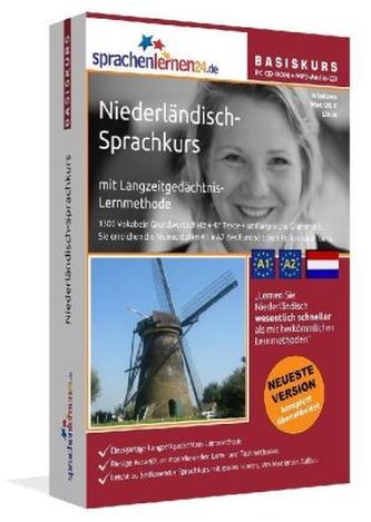 Niederländisch-Basiskurs, PC CD-ROM m. MP3-Audio-CD