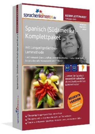 Spanisch (Südamerika)-Komplettpaket, DVD-ROM