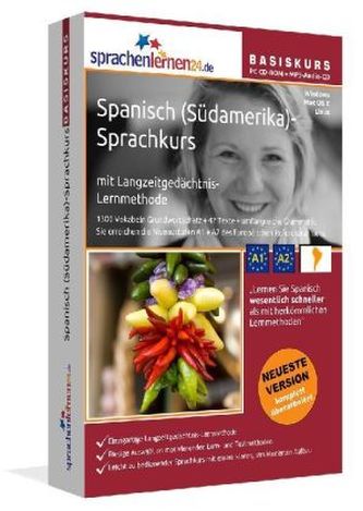 Spanisch (Südamerika)-Basiskurs, PC CD-ROM m. MP3-Audio-CD