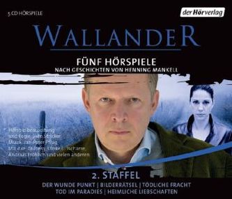 Wallander. Fünf Hörspiele, 5 Audio-CDs. Vol.2