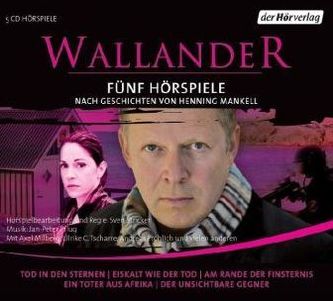 Fünf Wallander Hörspiele, 5 Audio-CDs