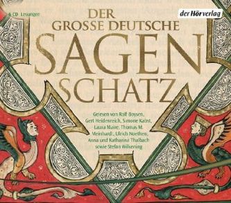 Der große deutsche Sagenschatz, 6 Audio-CDs