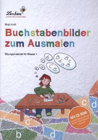 Buchstabenbilder zum Ausmalen, m. CD-ROM