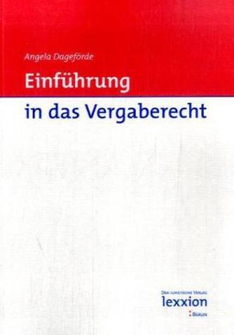 Einführung in das Vergaberecht