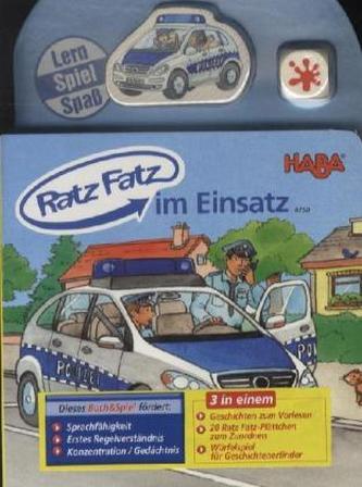 Ratz Fatz - im Einsatz, m. Würfel u. 20 Plättchen