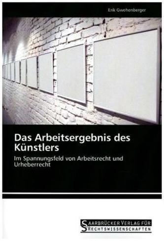 Das Arbeitsergebnis des Künstlers