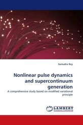 Nonlinear pulse dynamics and supercontinuum generation