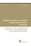 Radiative aspects in coupled nuclear fusion-fission processes