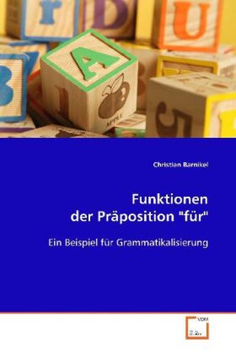 Funktionen der Präposition 'für'
