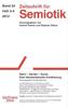 Zeitschrift für Semiotik. Bd.34/3-4