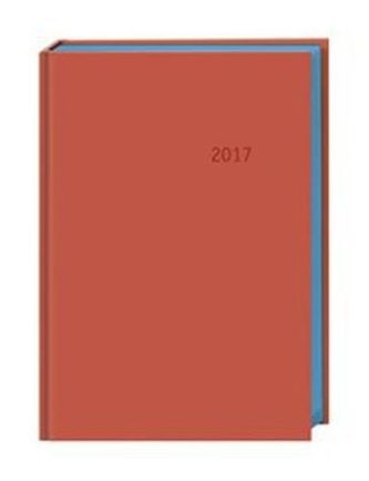 Terminer A6. Leinen orange 2017