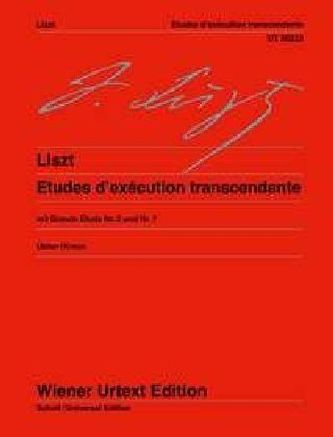 Etudes d'execution transcendante, Klavier