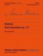Drei Intermezzi op. 117, Klavier