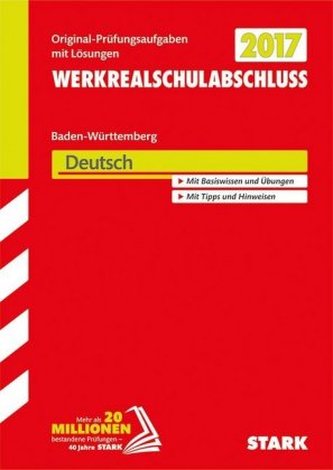 Werkrealschulabschluss Baden-Württemberg 2017 - Deutsch