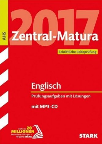 Zentral-Matura 2017 Österreich - Englisch, m. MP3-CD