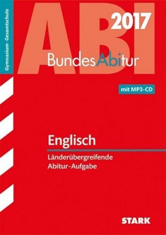 Bundesabitur 2017 - Englisch, m. MP3-CD