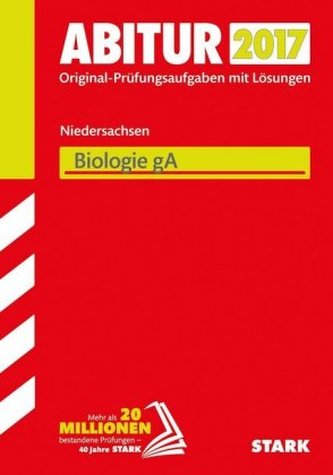 Abitur 2017 - Niedersachsen - Biologie gA