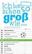 Ich bin schon so groß wie ... Junge