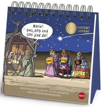 Butschkow Adventsaufsteller