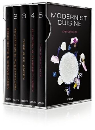 Modernist Cuisine, 5 Bde., m. Rezepthandbuch
