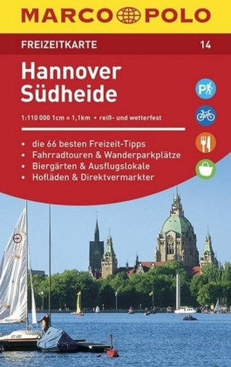 MARCO POLO Freizeitkarte Hannover, Südheide
