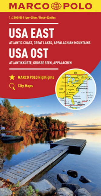 USA východ/mapa 1:2M MD USA východ/mapa 1:2M MD