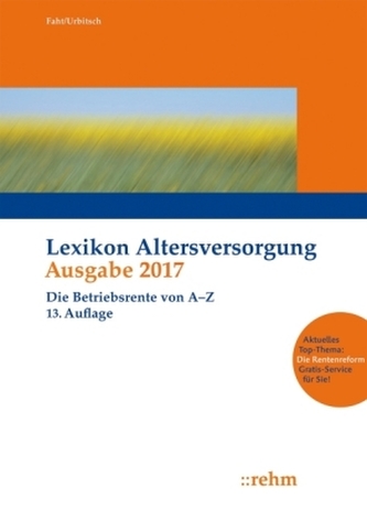 Lexikon Altersversorgung 2017