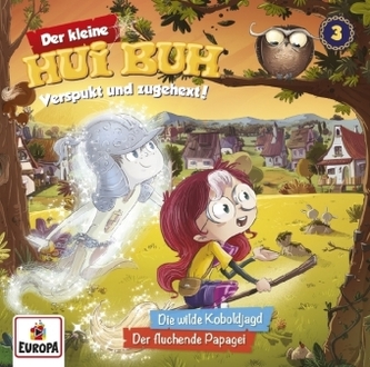 Der kleine Hui Buh - Die wilde Koboldjagd / Der fluchende Papagei, 1 Audio-CD
