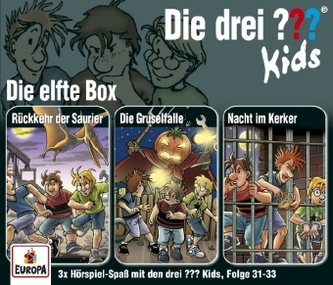 Die drei ??? Kids 3er Box, 3 Audio-CDs