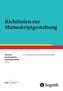 Richtlinien zur Manuskriptgestaltung