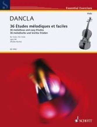 36 Etudes mélodiques et faciles op.84, Viola