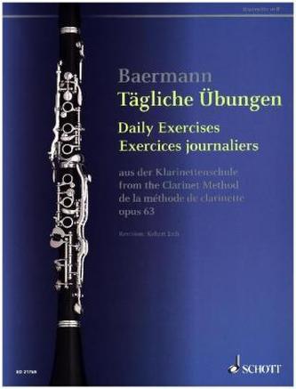 Tägliche Übungen, Klarinette in B