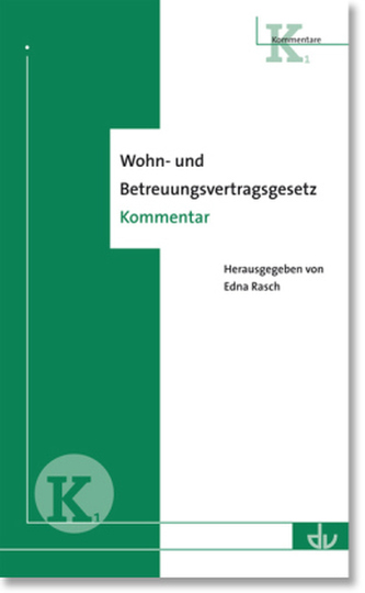 Wohn- und Betreuungsvertragsgesetz (WPVG), Kommentar (K 1)