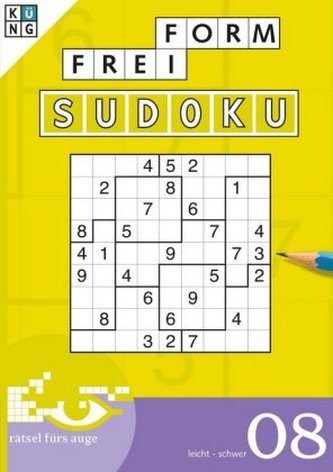 Freiform-Sudoku. Bd.8