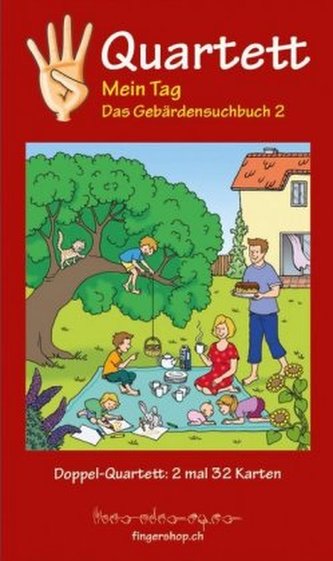 Mein Tag: Das Gebärdensuchbuch 2 (Kinderspiel)