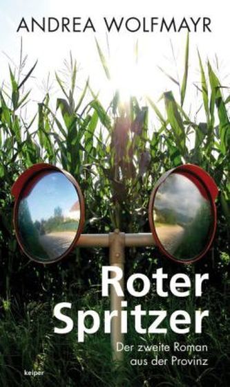 Roter Spritzer