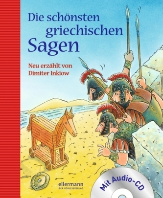 Die schönsten griechischen Sagen, m. Audio-CD