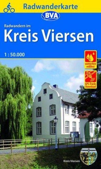 BVA Radwanderkarte Radwandern im Kreis Viersen 1:50.000, reiß- und wetterfest, GPS-Tracks Download