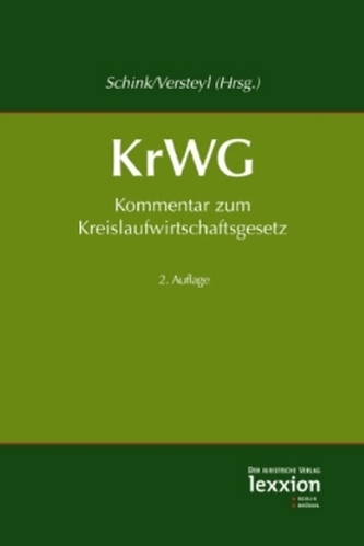 Kommentar zum Kreislaufwirtschaftsgesetz (KrwG)