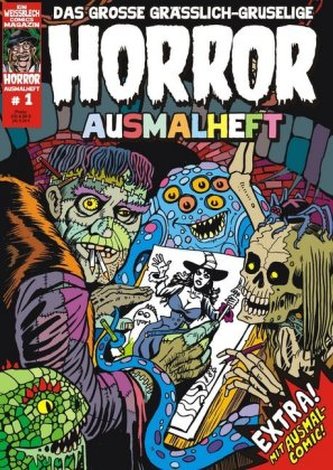HORROR Ausmalheft 1