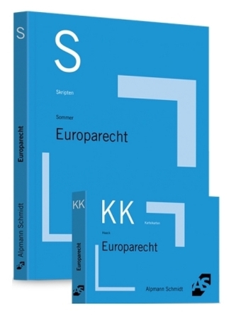 Skript Europarecht, m. Karteikarten Europarecht