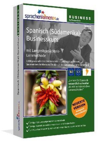 Spanisch (Südamerika)-Businesskurs, DVD-ROM