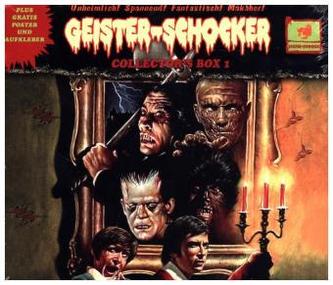 Geister-Schocker Collector's Box, 3 Audio-CDs. Box.1