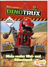 Dinotrux. Mein cooler Mal- und Rätselspaß